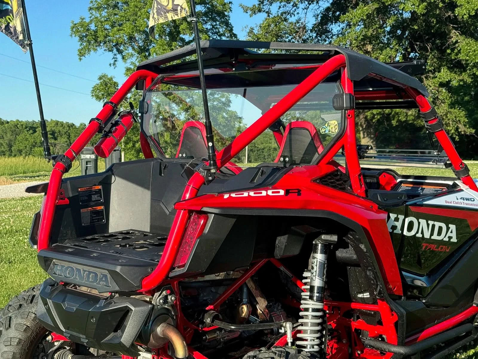 clear windshield for honda talon 1000x