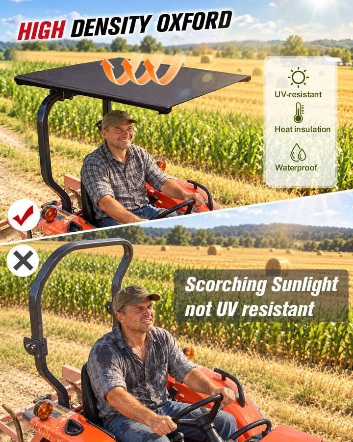 Tractor Canopy for 2"x2"/2"x3" Rops high density oxford