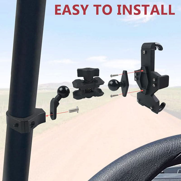 easy to install the phone holder