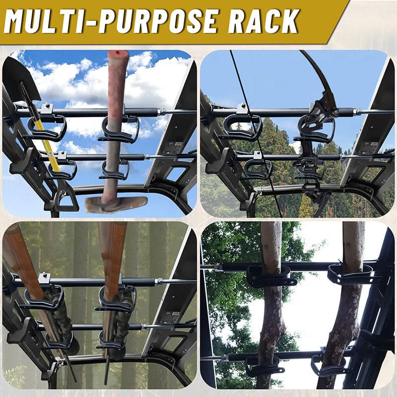 Overhead Gun Storage Rack UTV Overhead Gun Rack – StarknightMT