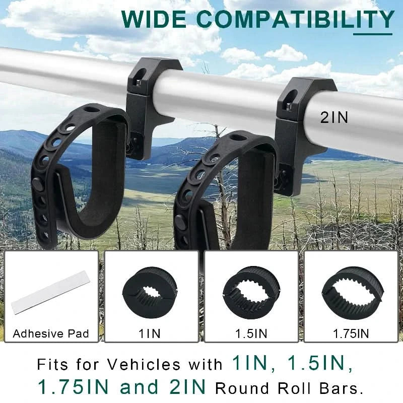Utv Roll Bar Ruler Gun Racks for 1