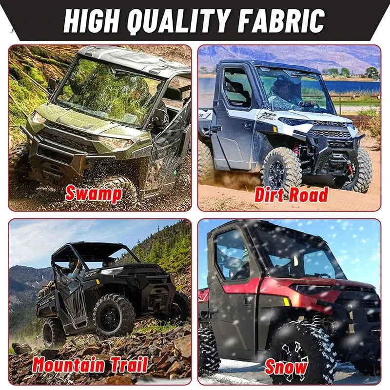 Waterproof Camo Bench Seat Cover For Polaris Ranger 500/700/800 (2002-2008) - StarknightMT
