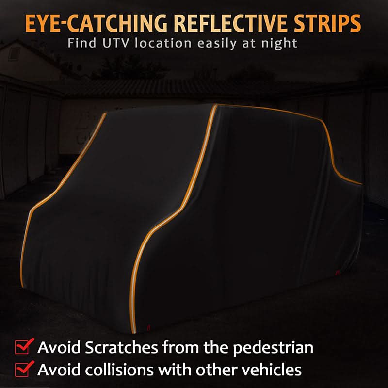 reflective strips find UTV location easily