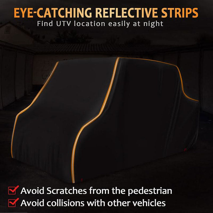 reflective strips find UTV location easily
