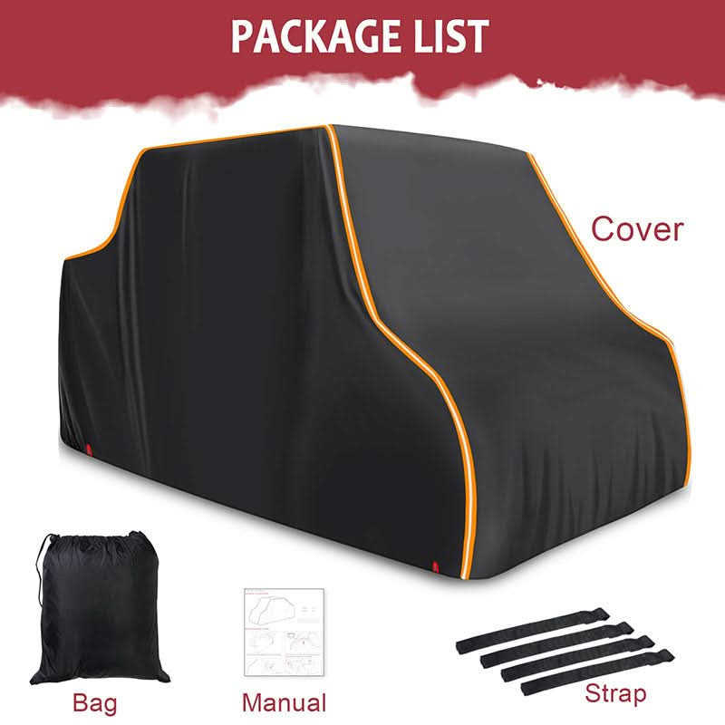 package list of the UTV cover