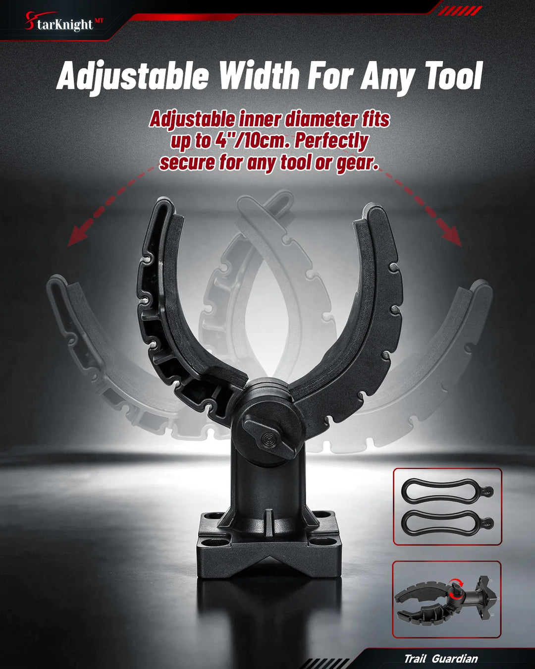Universal ATV/UTV  Gun Holders  Adjustable details