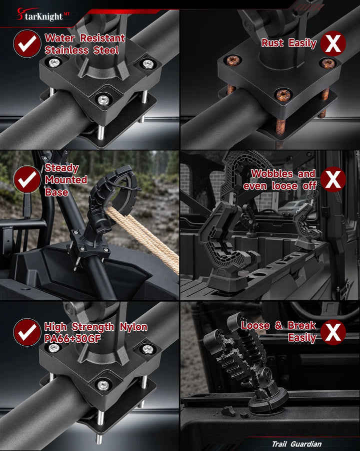 Universal ATV/UTV Adjustable Gun Holders   feature details