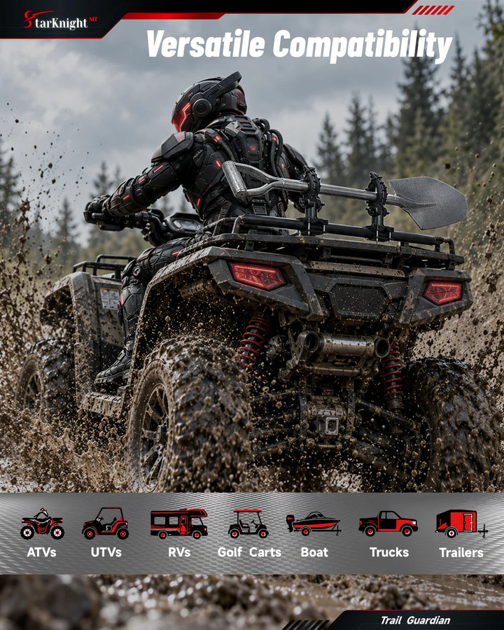 Universal ATV/UTV Adjustable Gun Holders  fit atv/utv, golf carts, boat, trucks and trailers