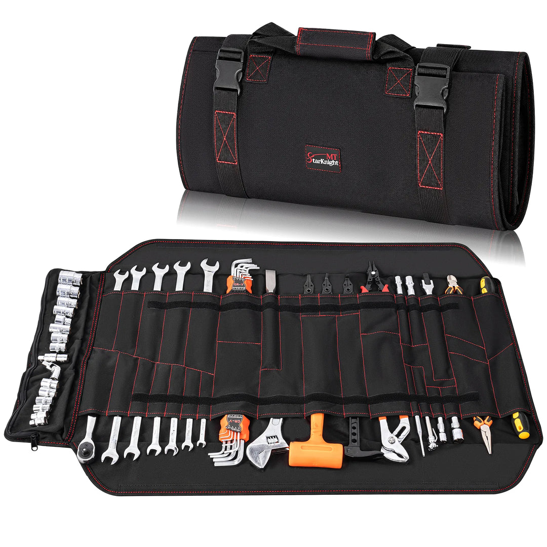 Universal ATV/UTV Tool Kit with Roll-Up Pouch