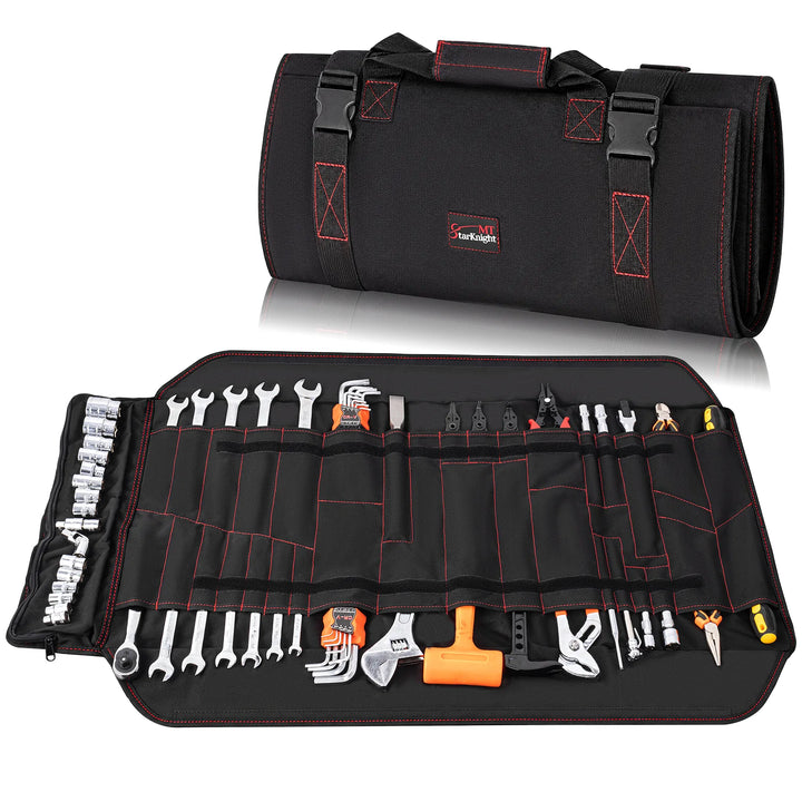 Universal ATV/UTV Tool Kit with Roll-Up Pouch