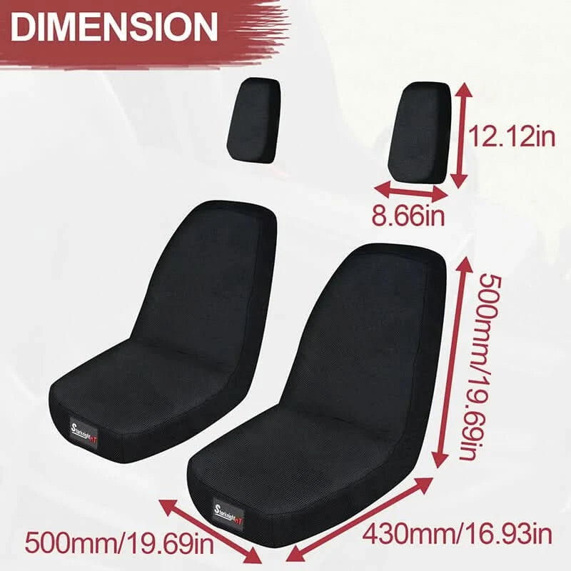 dimension of the rhino 660 seat cover