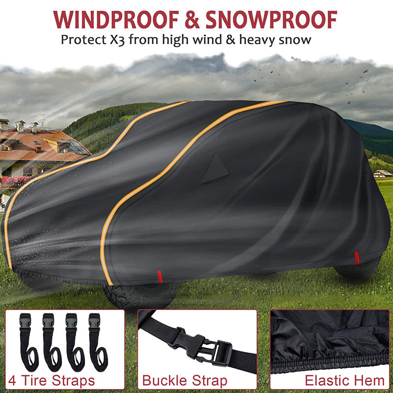 windproof and snowproof of the X3 cover