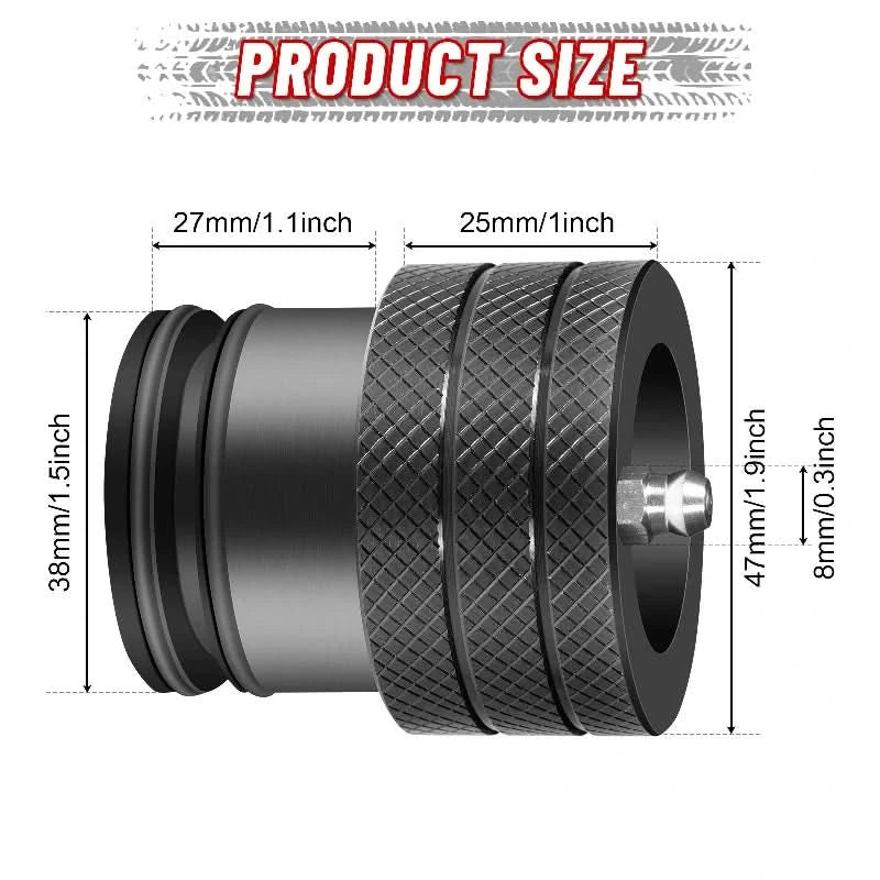 Can-Am x3 wheel grease tool product size
