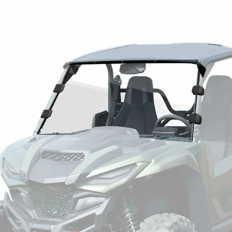 Wolverine RMAX 1000 full windshield view