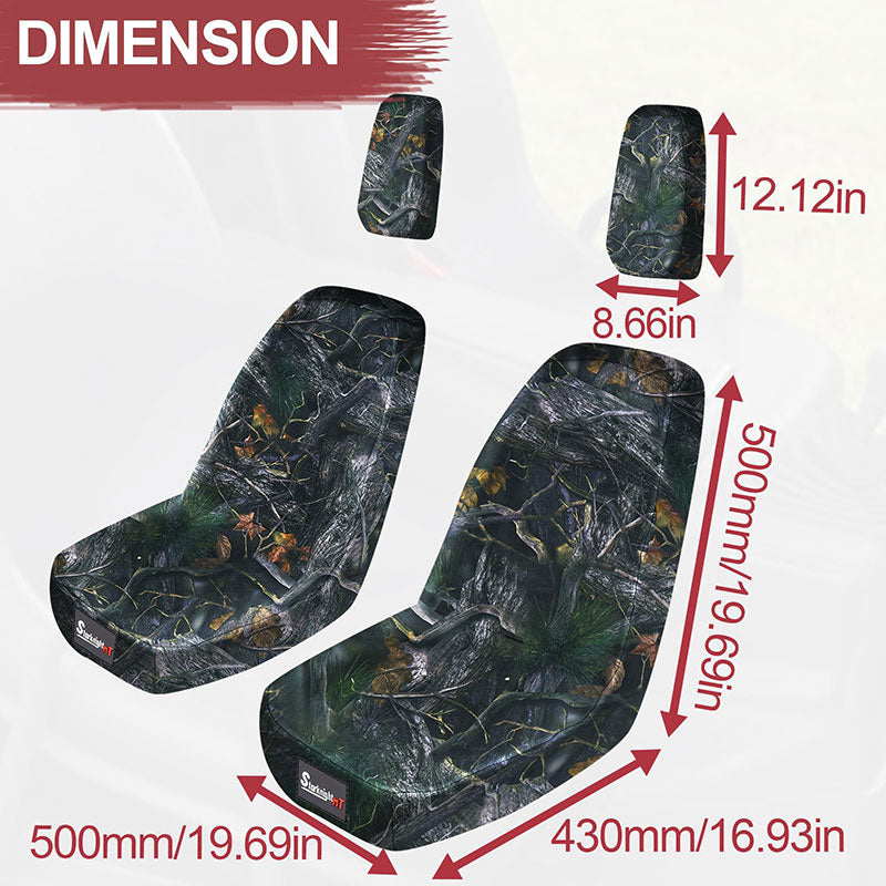 dimension of the rhino 660 seat cover