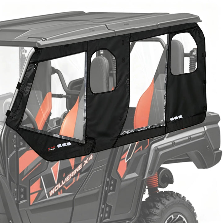 StarknightMT Yamaha Wolverine X4 Soft Upper Doors