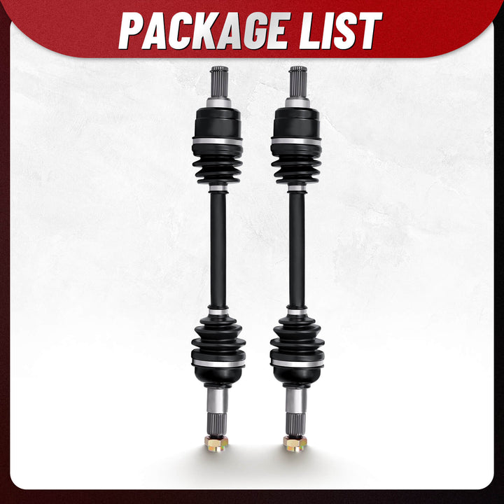 Yamaha Grizzly 550 Rear CV Axle Drive Shaft package