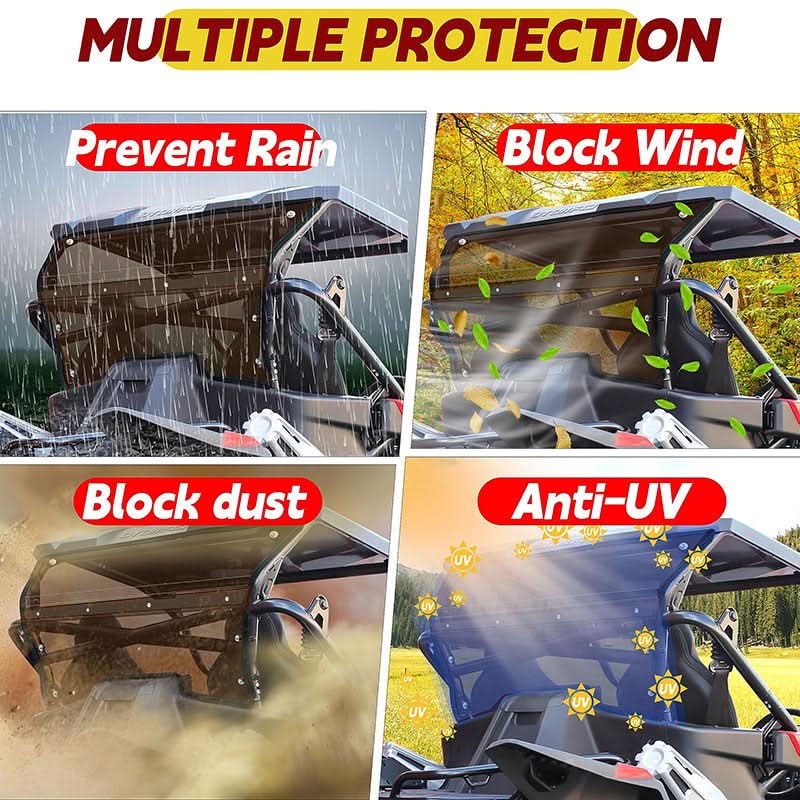 protetction of the zforce 950 windshield