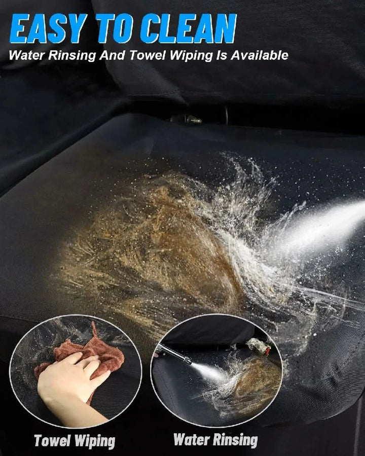 easy to clean the Can-Am defender max black seat covers