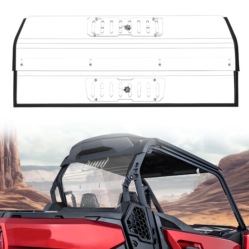 StarknightMT Commander 1000r vented rear windshield