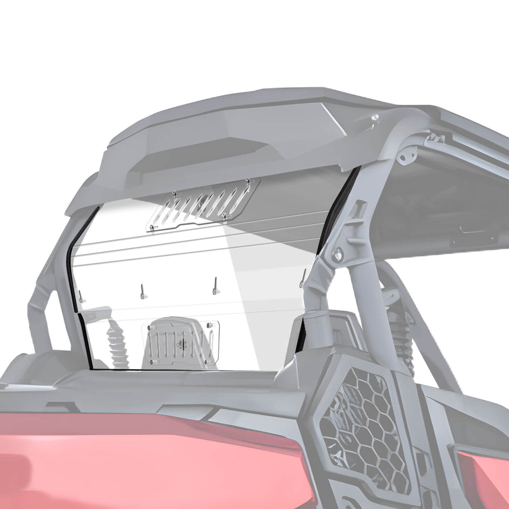 StarknightMT Commander 1000r vented rear windshield