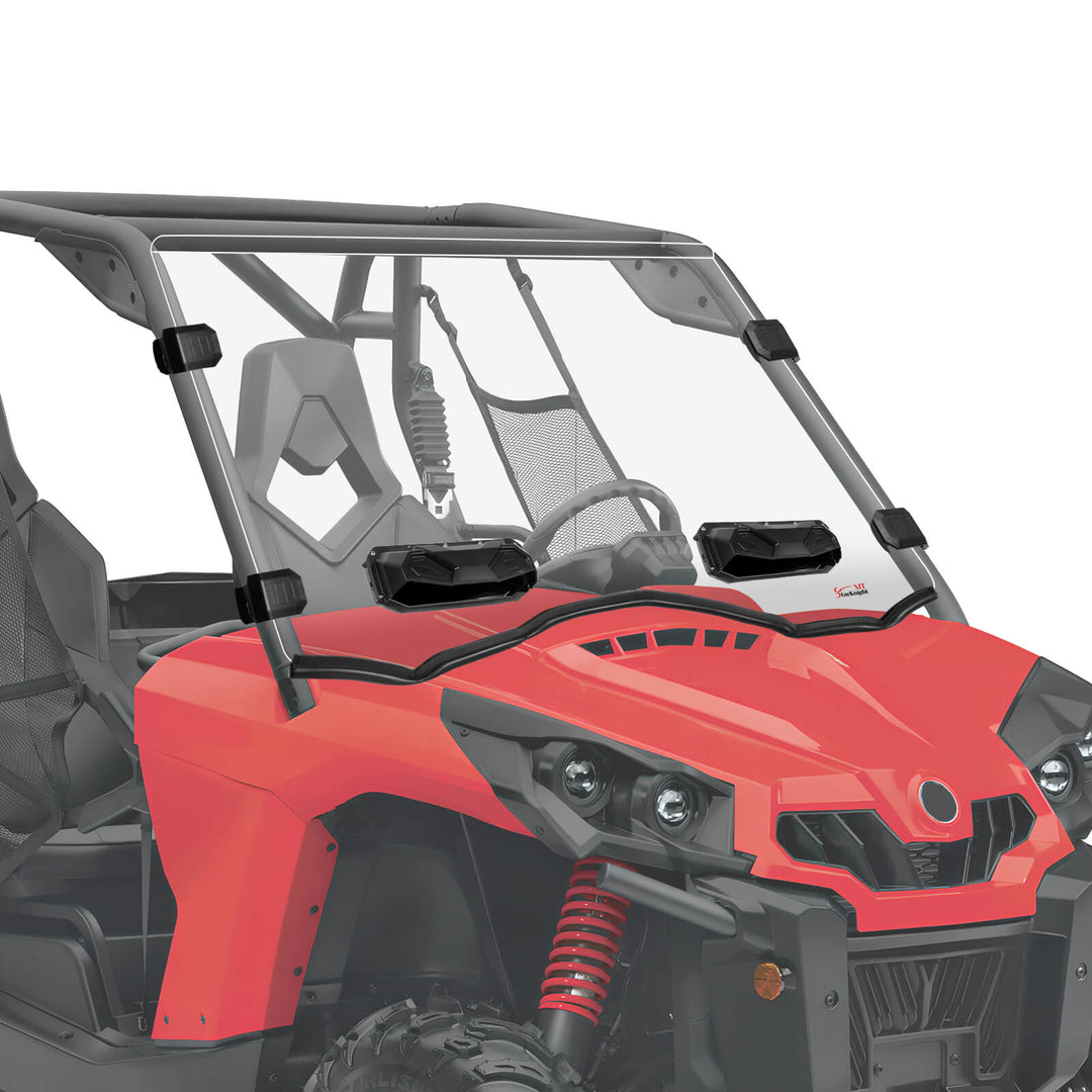 StarknightMT Commander 800 vented windshield