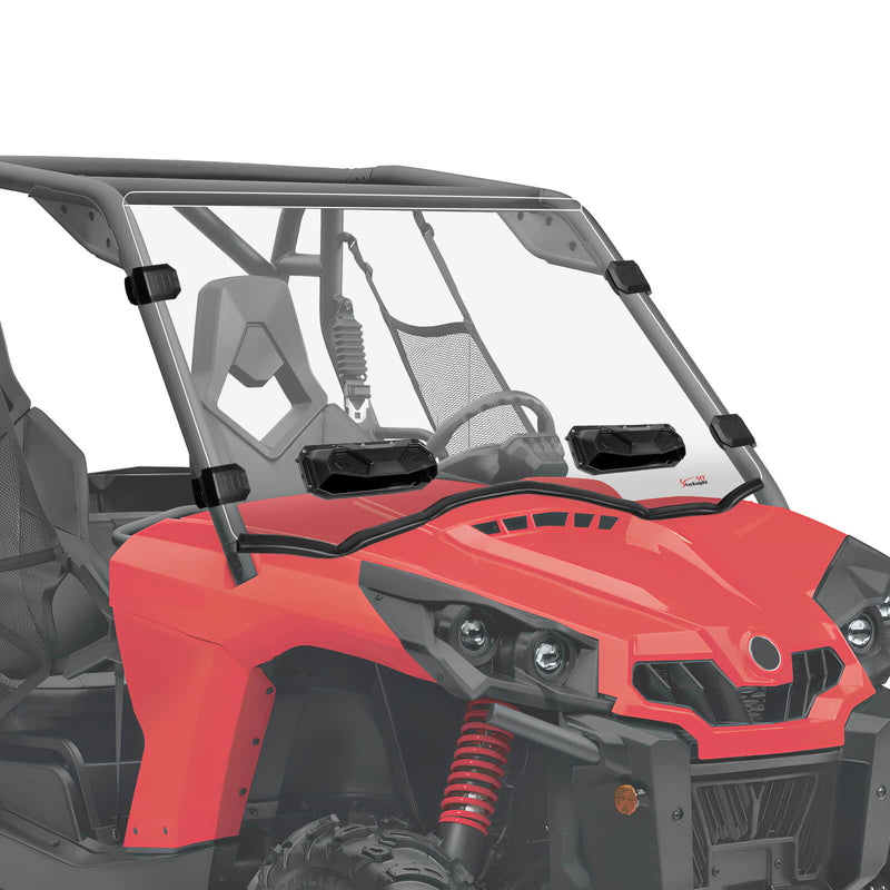 StarknightMT Commander 800 vented windshield