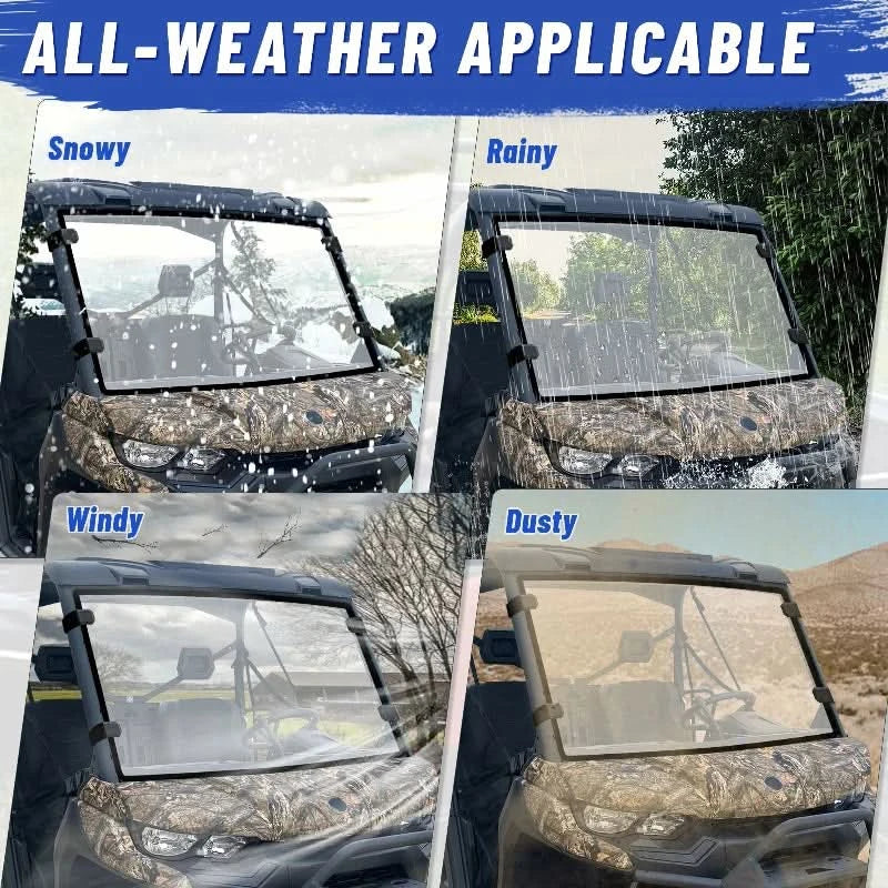 defender front windshield all weather applicable 