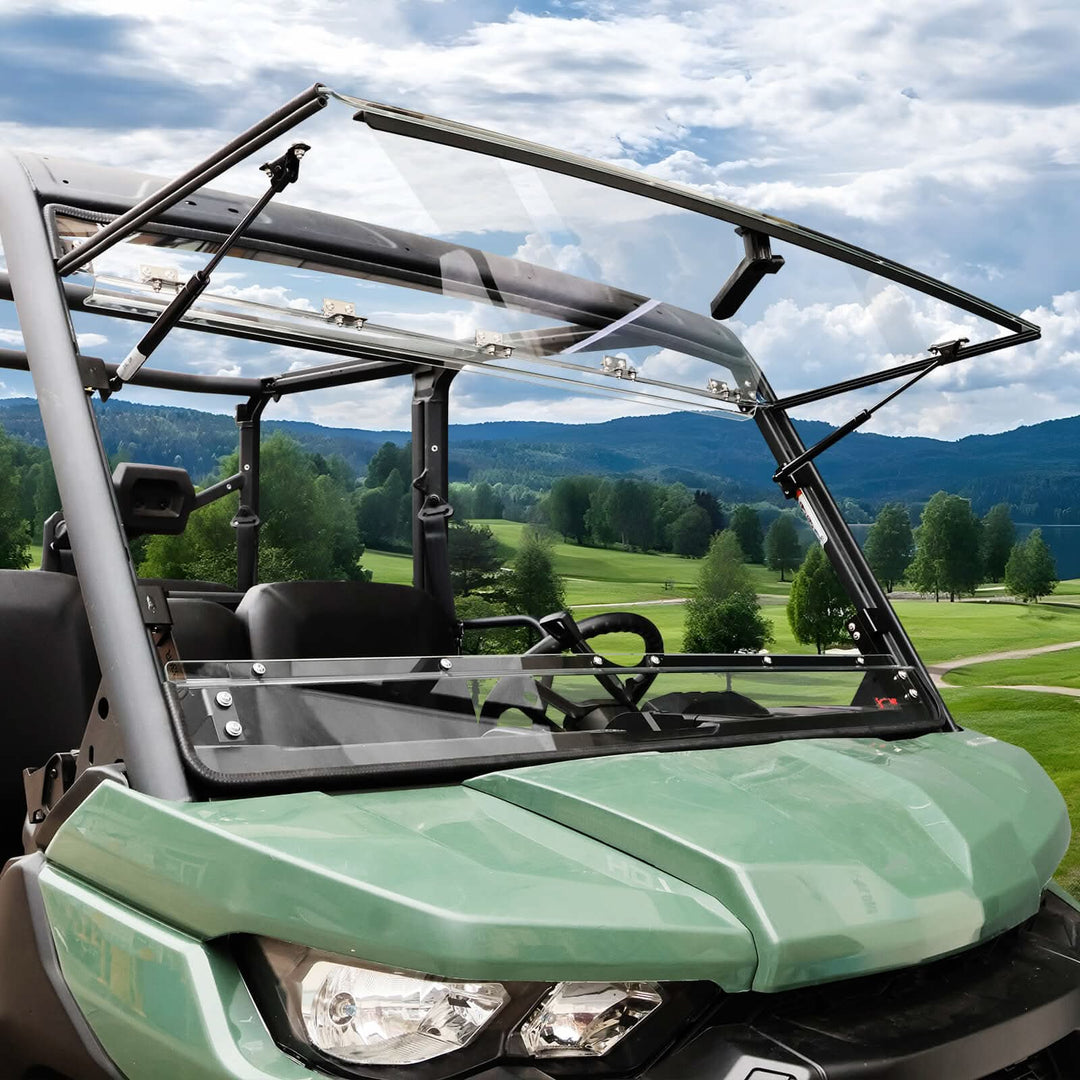 Starknightmt Can-Am defender flip windshield