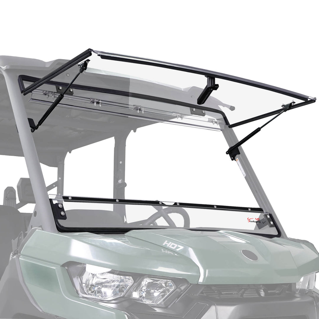 StarknightMT Can-Am defender flip windshield