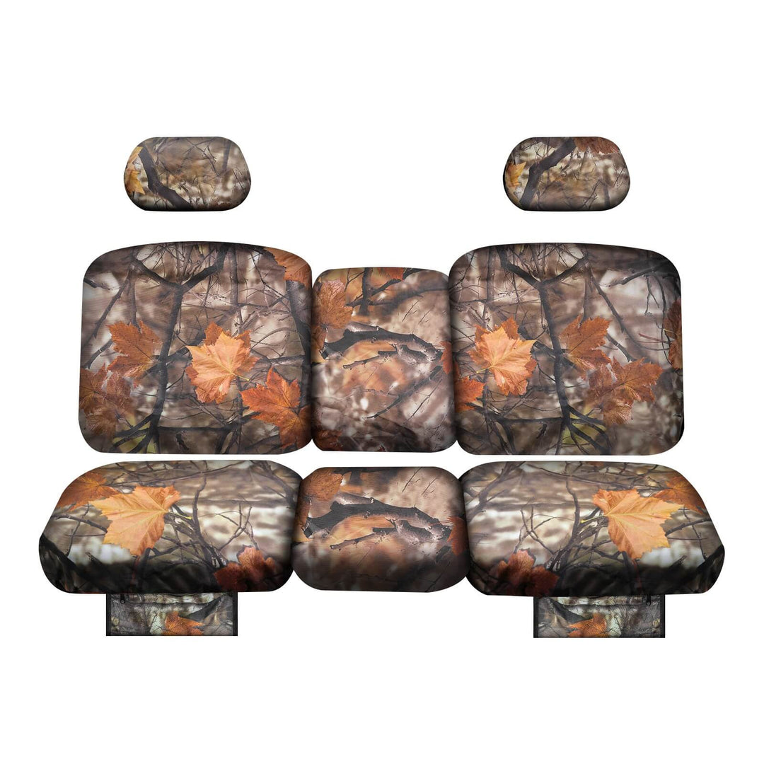 Can-Am defender maple leaf camo seat covers