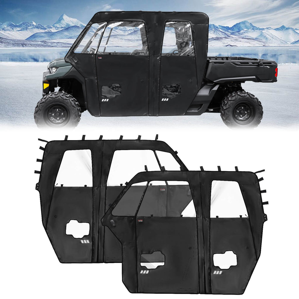 Can Am Defender Max Soft Cab Enclosure – StarknightMT
