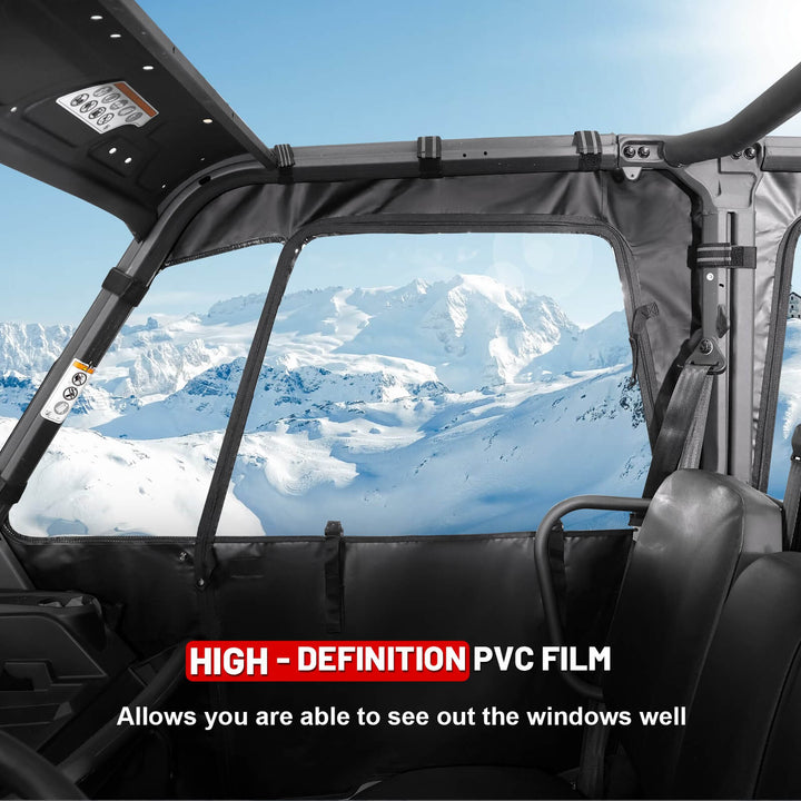 PVC Film material of defender max soft cab enclosure