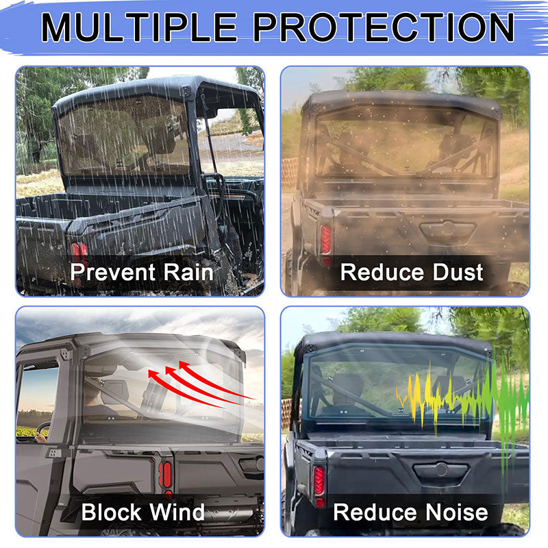 protection of tint rear window