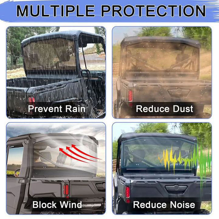protection of tint rear window