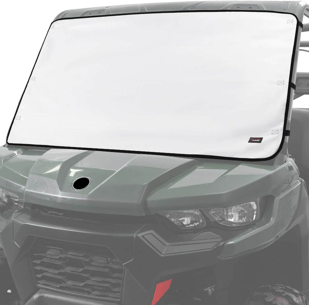 StarknightMT Can-Am defender windshield snow cover