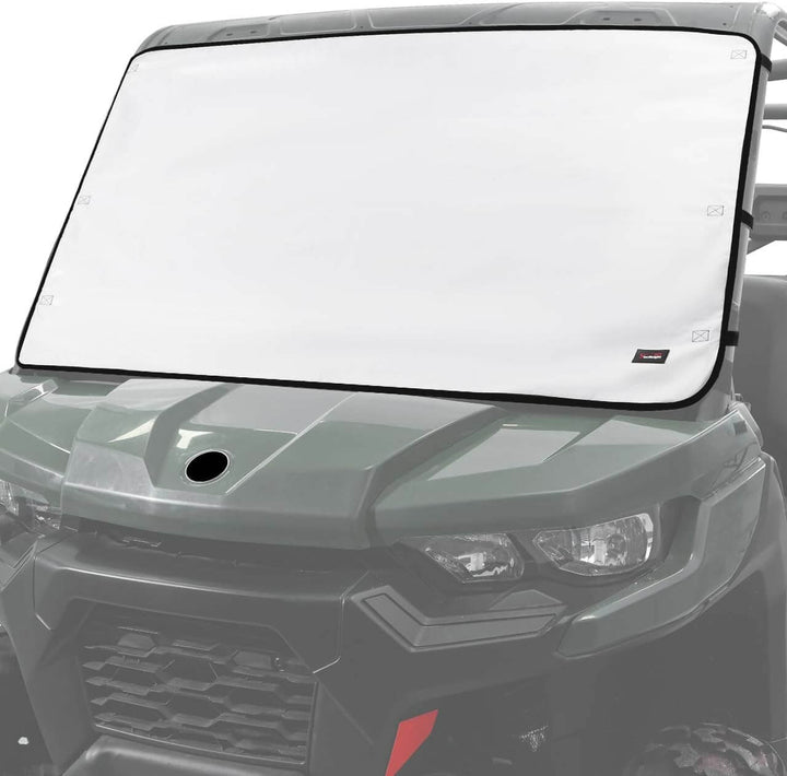 StarknightMT Can-Am defender windshield snow cover