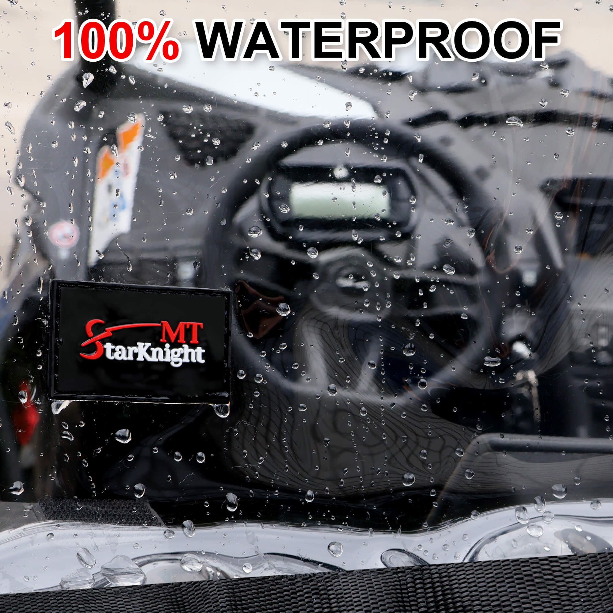 100% waterproof of maverick r soft rear windshield