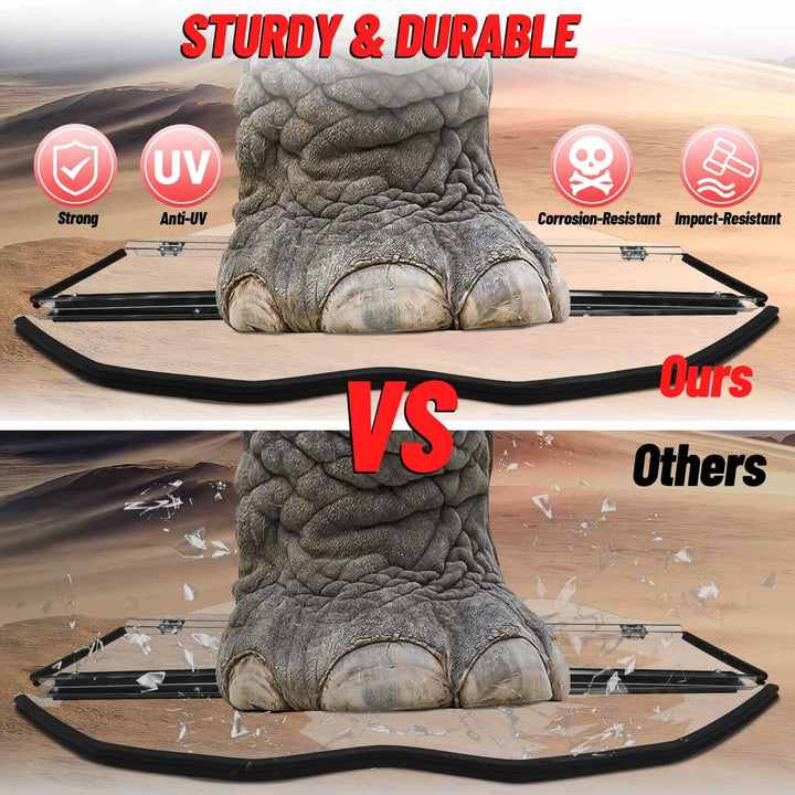 StarknightMT sturdy x3 windshield material