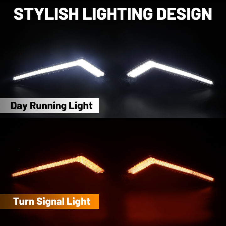 Maverick x3 Day running light and turn signal light design