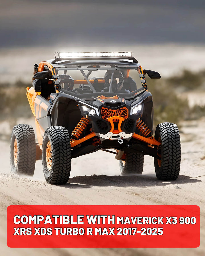 front windshield fit maverick x3 900/xrs/xds/turbo 2017-2025