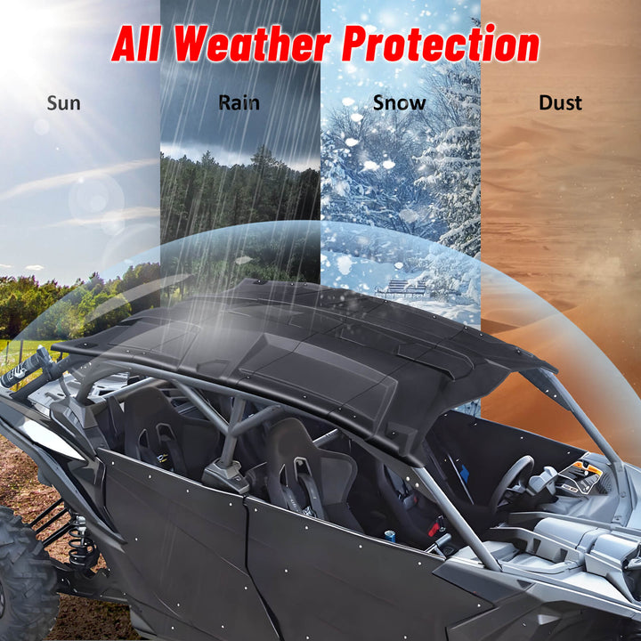 Can-Am x3 max plastic roof all weather protection