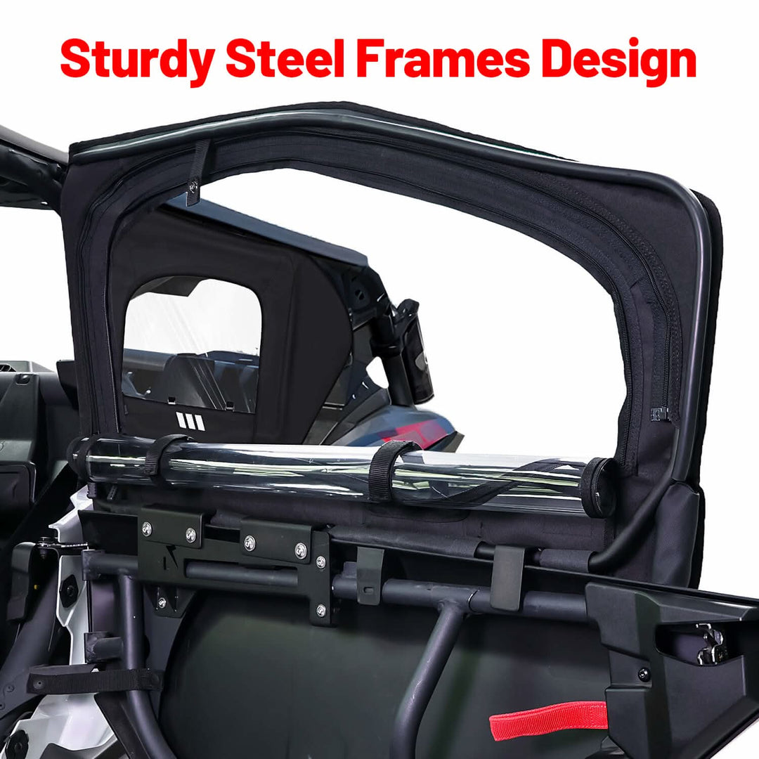 Sturdy Steel Frames Design of maverick x3 soft upper door