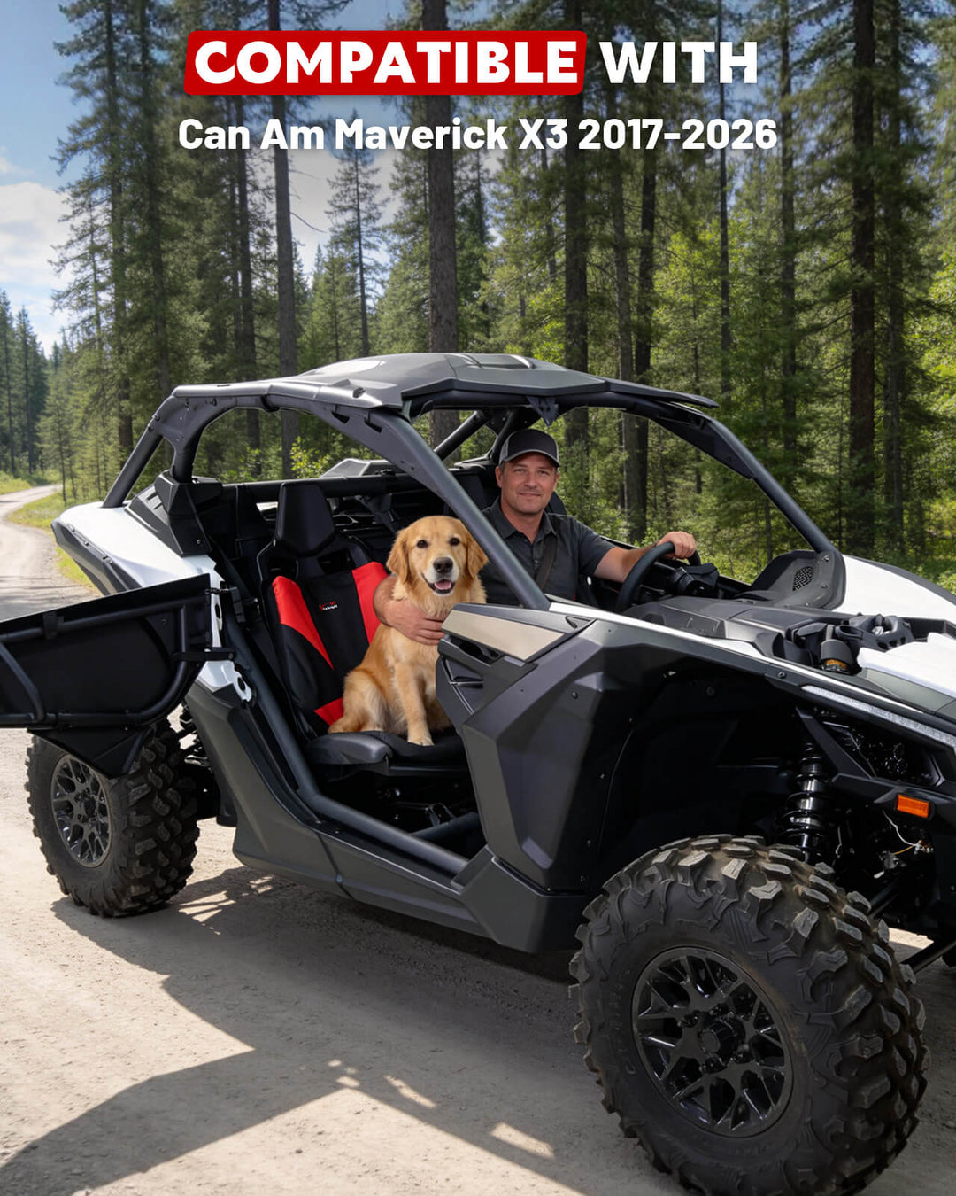 Can-Am Maverick X3 Seat Covers compatible with 2017-2026