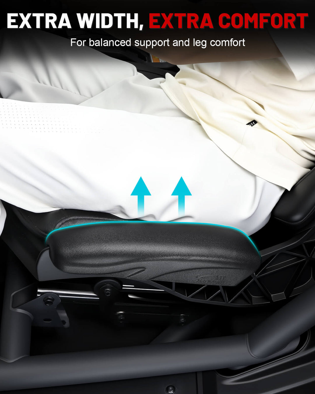 maverick x3 seat side pads provide extra comfort