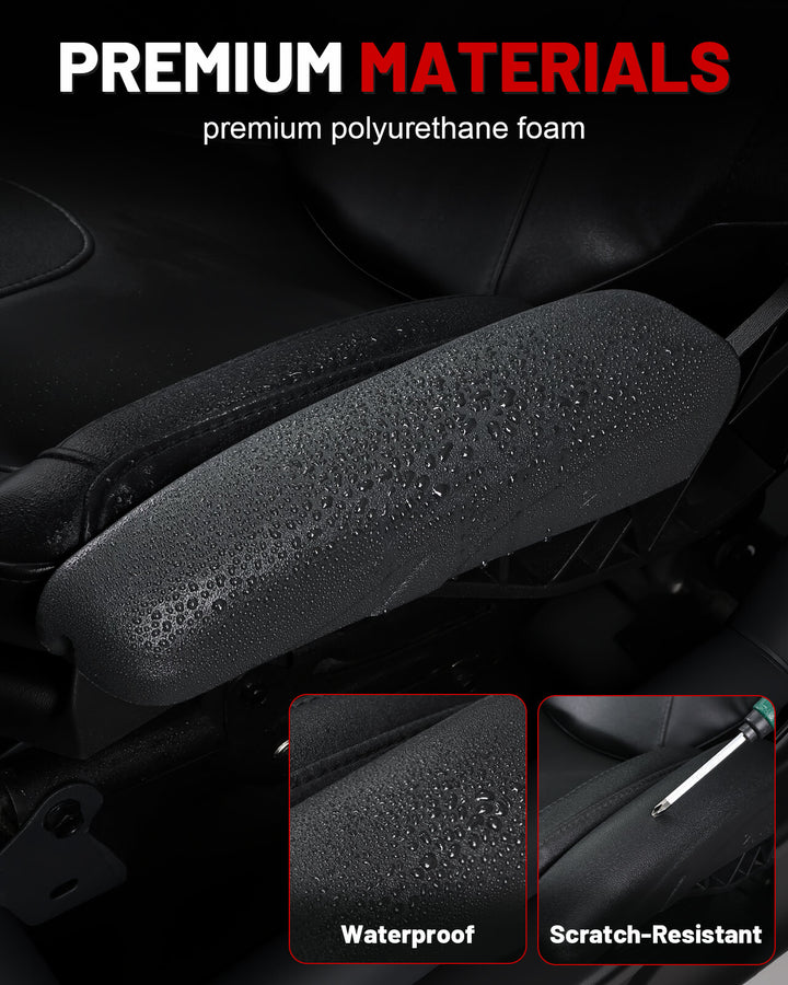X3 seat side pads made of premium foam