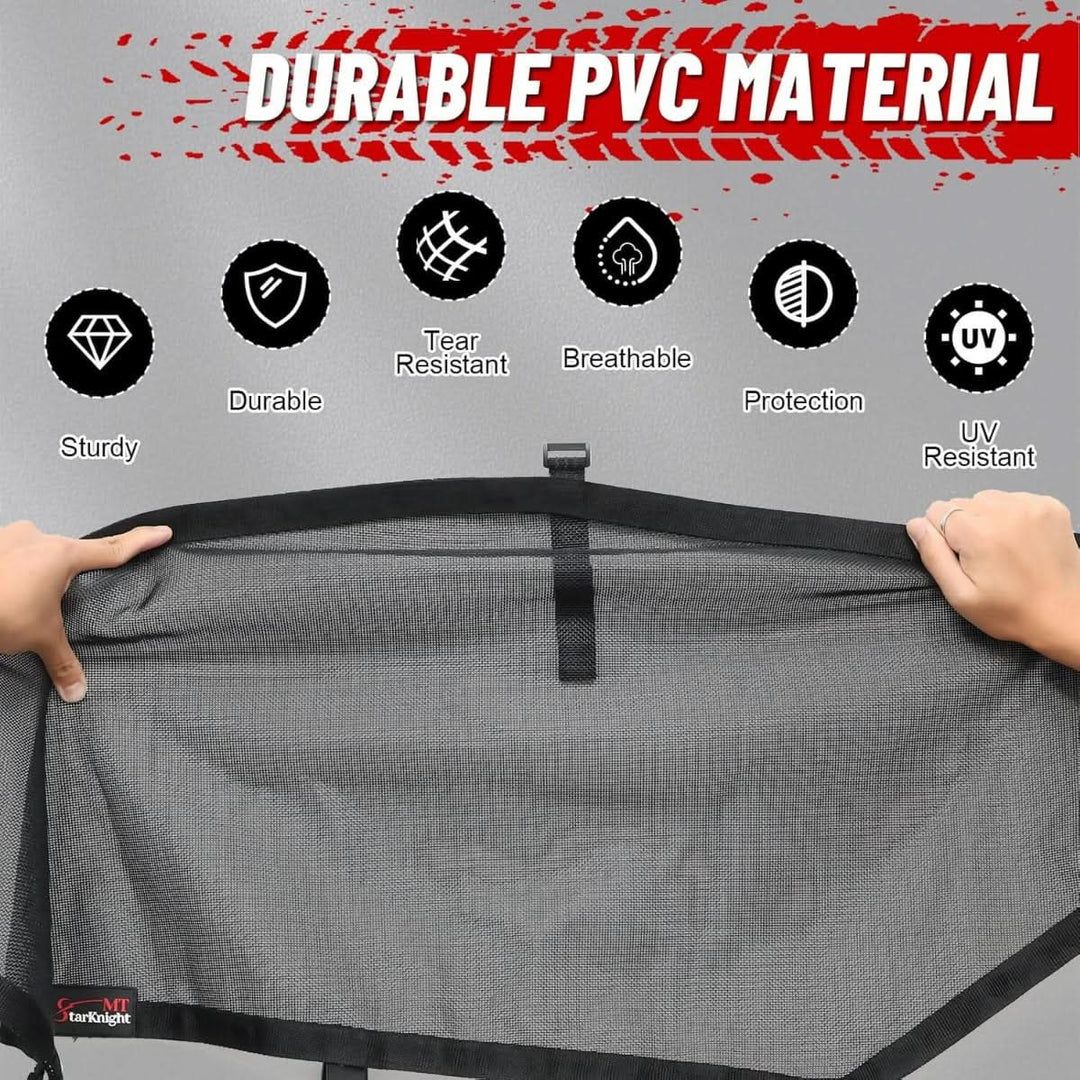 Can-Am x3 window net use durable PVC meaterial 