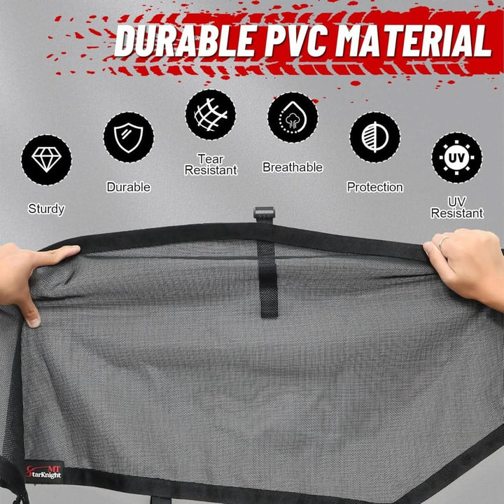 Can-Am x3 window net use durable PVC meaterial 