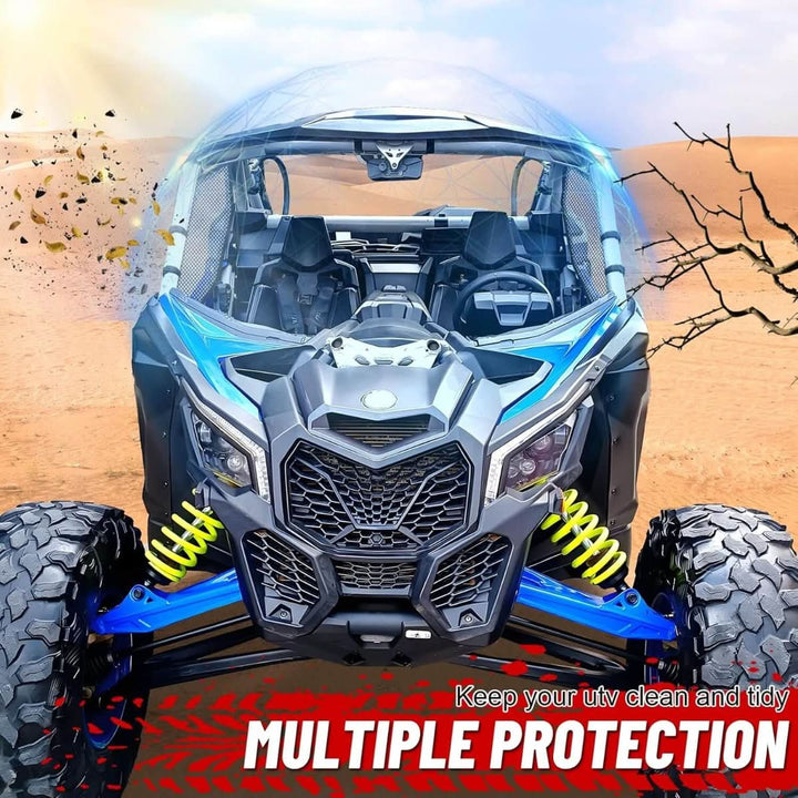 Can-Am X3 side window net keep your utv clean
