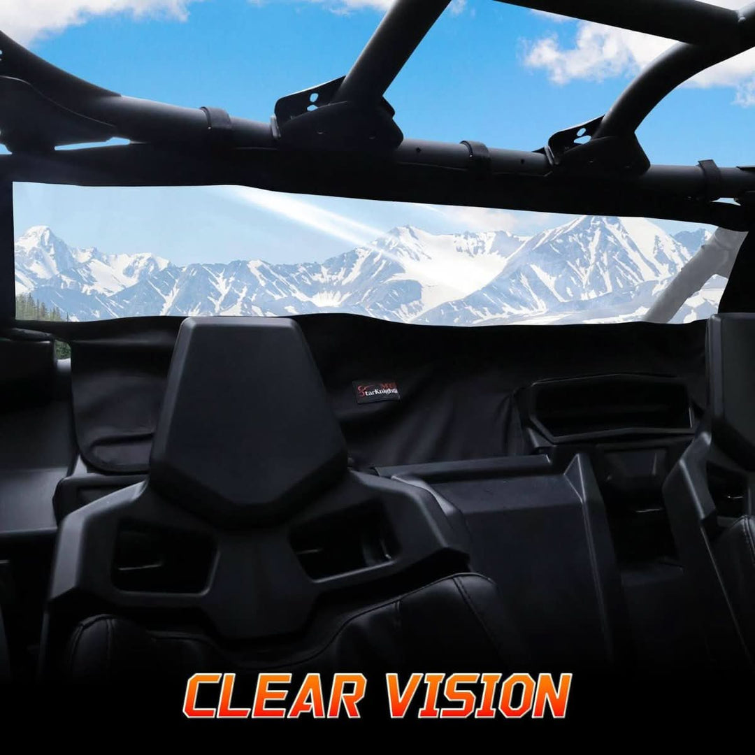 StarknightMT x3 soft windshield clear vision